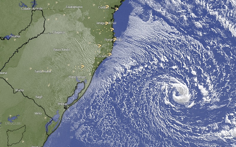 Brasil no olho do furacão: região Sul do país vive alarmante temporada de  ciclones - 19.10.2023, Sputnik Brasil