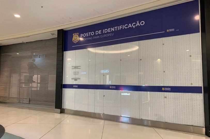 Posto para emissão de carteira de identidade está temporariamente